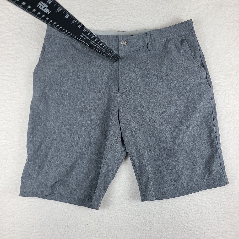 Adidas‎ Shorts Mens 38 Dark Gray 10" Inseam Casual Chino Performance Golf *